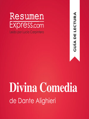 cover image of Divina Comedia de Dante Alighieri (Guía de lectura)